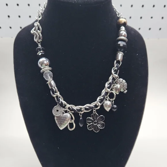 Silver-tone Themed Necklace Bundle - Picture 2 of 11